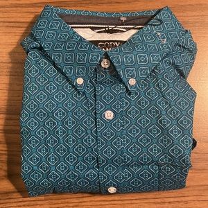 Cody James Men’s Long Sleeve Western Dress Shirt in Size Medium. NEW